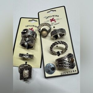 Idyllwind Silver and Stone Ring Collection